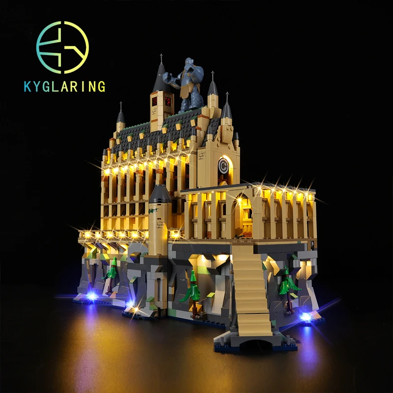 Led Light Kit For #76435 Hogwartsed 1 Castle: The Great Hall DIY Toys Set (Not Included Building Blocks)