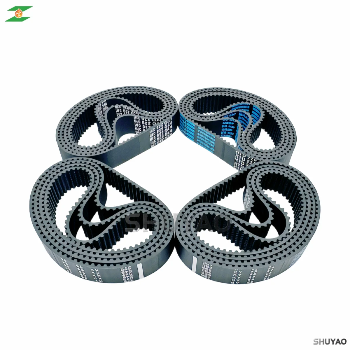 HTD 3M Closed Loop Rubber Timing Belt Length 360/363/366/369/372/375/378/381/384/387/390/393/396/399/402/405~510mm Width 10~25mm