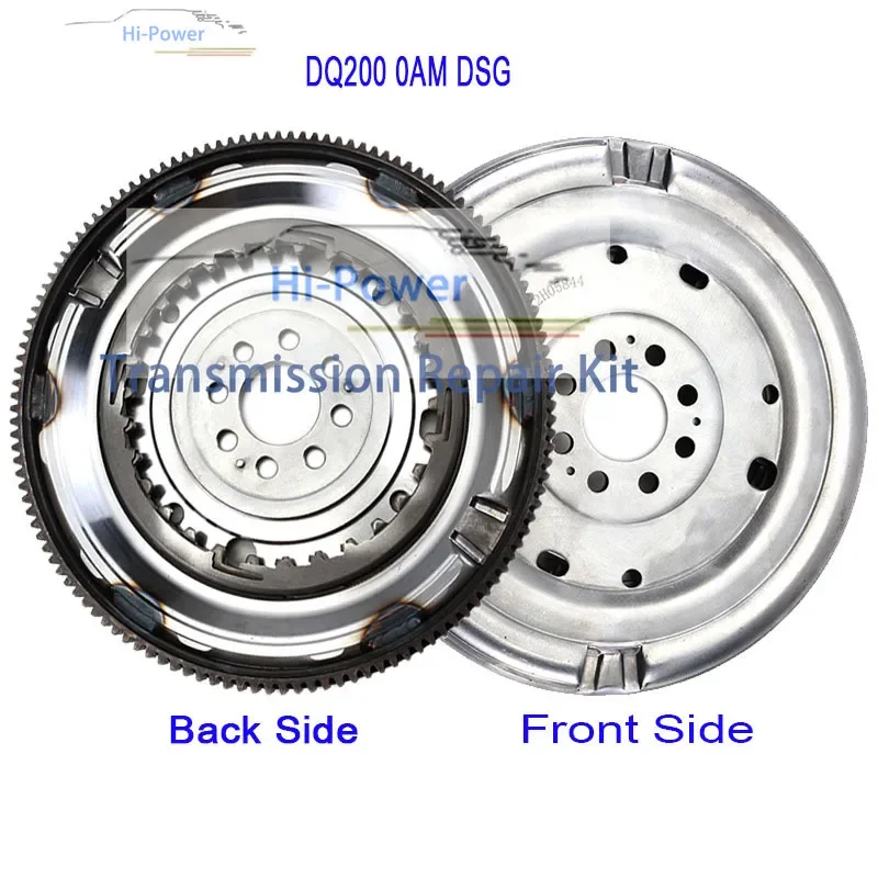 

DQ200 0AM DSG Маховик сцепления автоматической коробкой передач с 6 или 8 отверстиями, 121 или 132 зубьями передач для Audi VW Sagitar Magotan Golf Lavida