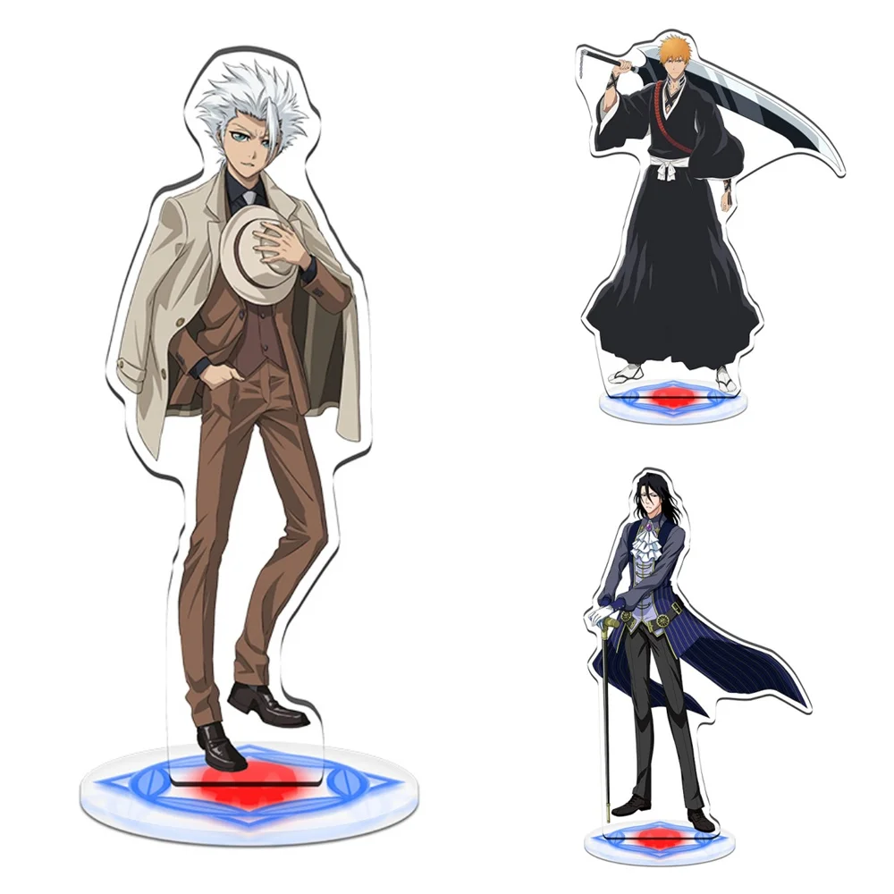 15CM Charm Anime BLEACH Acrylic Stand Model Cosplay Characters Ornament Accessories Goods Collection Gifts