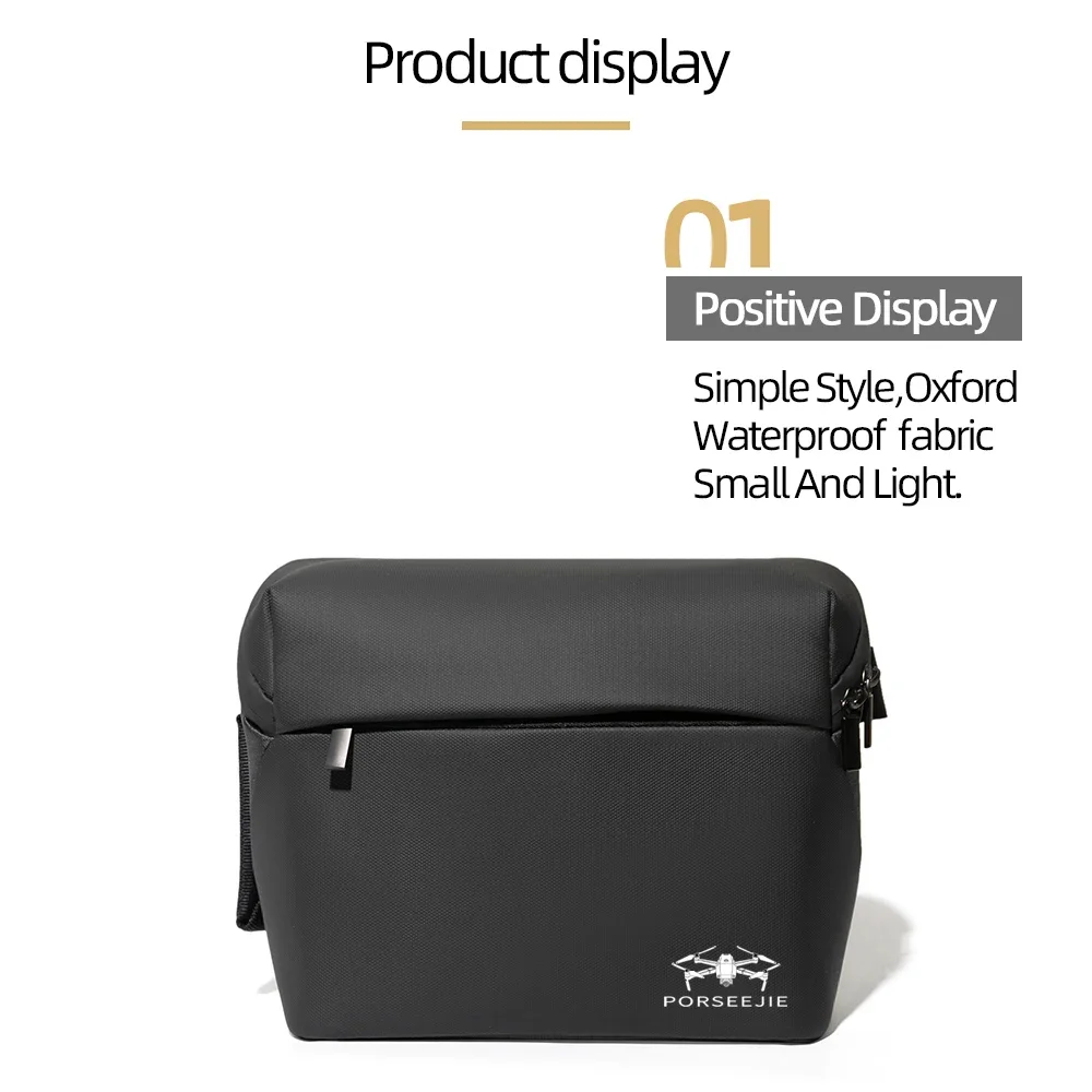 For Dji Mini 4 Pro Case Portable Single Shoulder Storage Bag Large Capacity Case Dji Mini 3 Pro/air 2/air 2s/mini 2 Accessories
