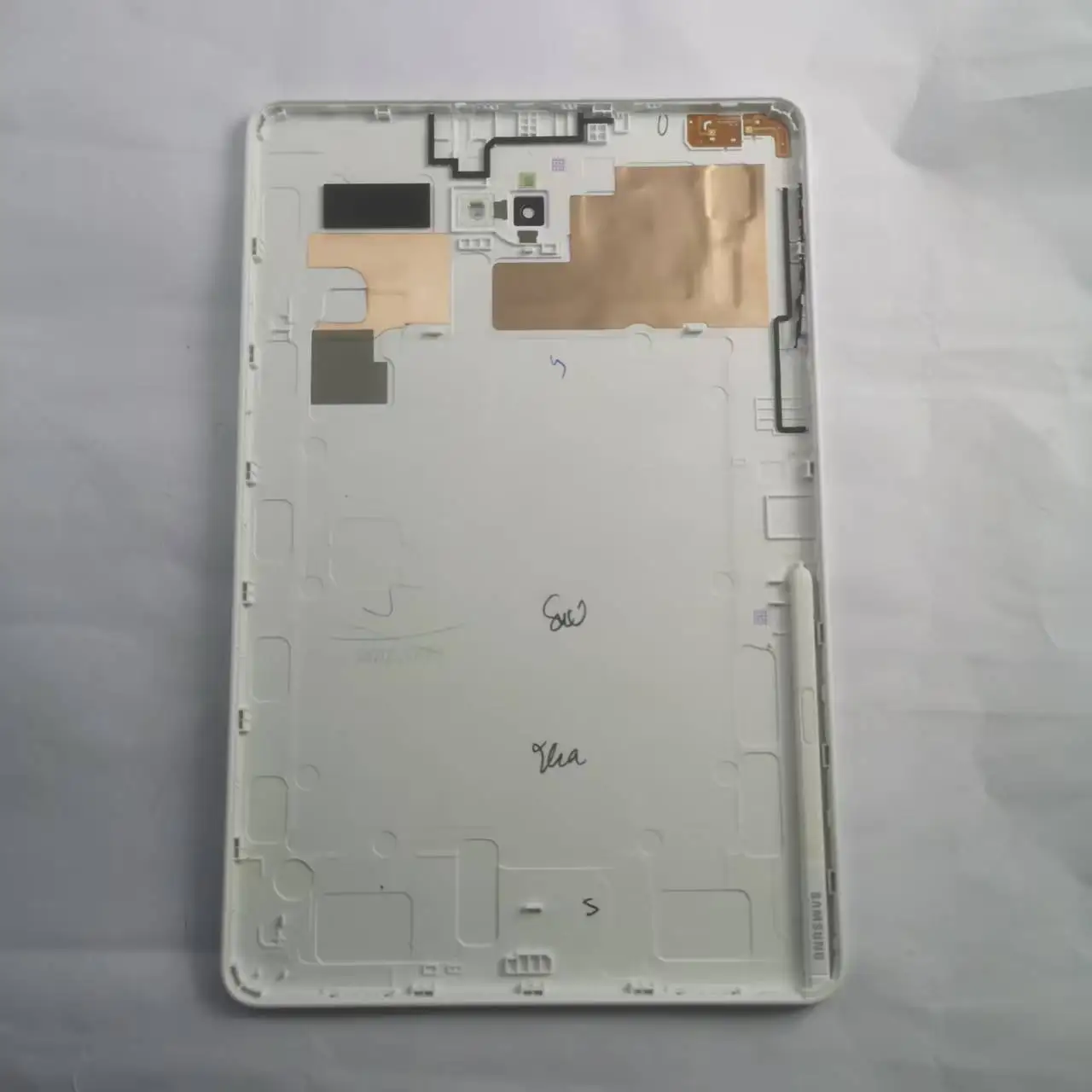 

Back Lid Door For Samsung Galaxy Tab A 10.1 2016 S-Pen SM-P580 P580 P583 Rear Battery Cover Housing Case volume switch button