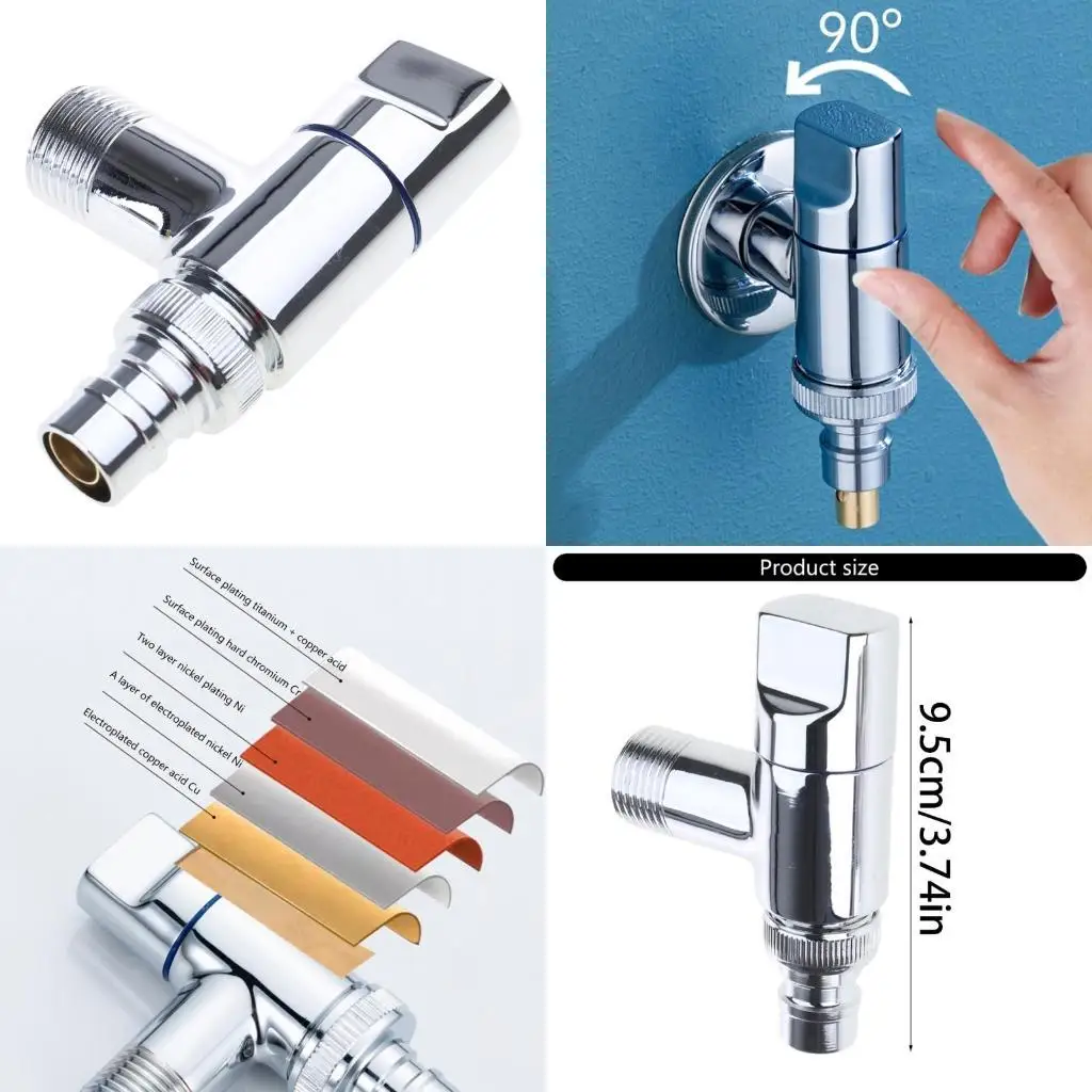 

Y1UD Portable Chromes Tap Silents Ceramics Cartridges Bathroom Mixers Faucet with Pull Rod Spouts Space Saving Designs