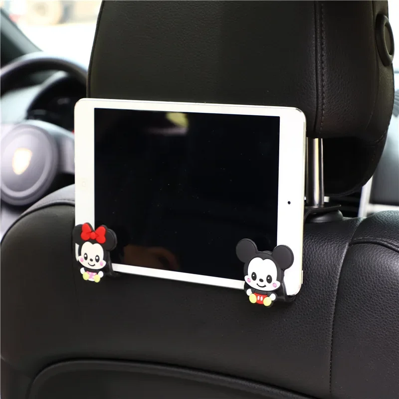 Disney Mickey Car Hook Seat Back Hook Universal Car Multi-function Seat Small Hook Hidden Creative Supplies Invisible Car Hooks