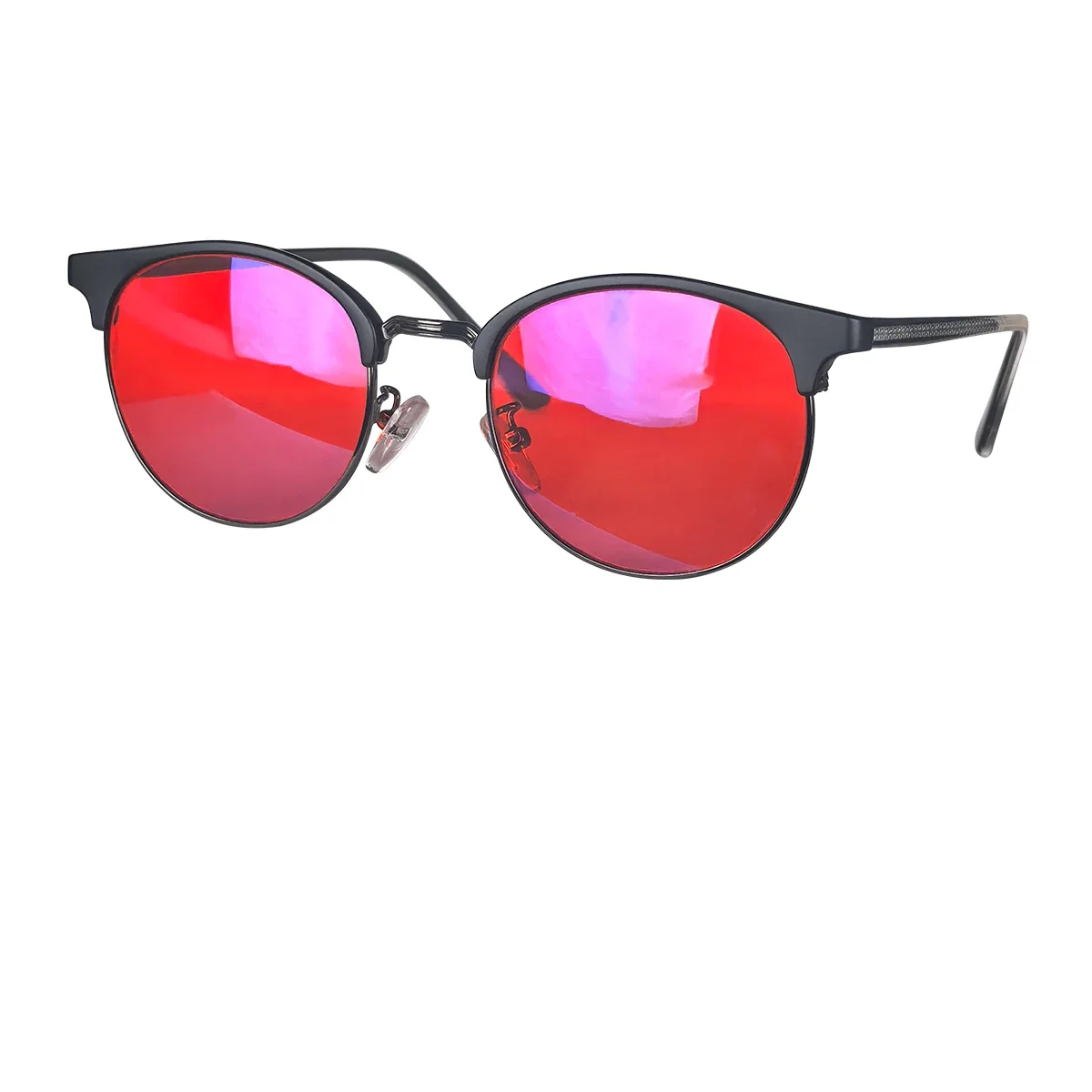 SHINU Orange Brille Damen Anti-Blaulicht-Brille Rote Gläser zum besseren Schlaf Klassische Nachtsicht-Blaulicht-blockierende Brille – Detail 19