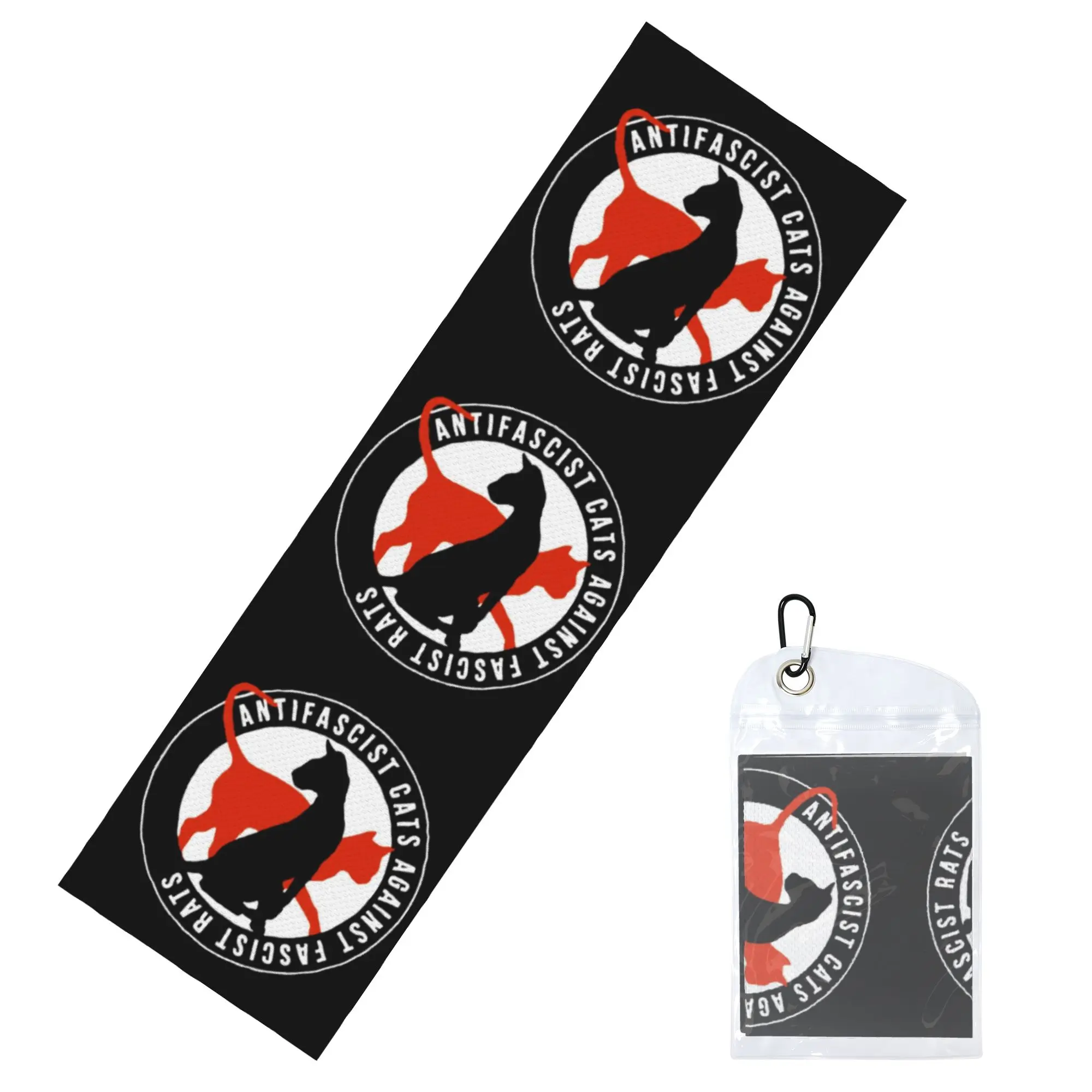 Antifascist Cats Against Fascist Rats Cold Exercise Towel   Super Soft Breathable Instant Cooling Towel Yor Gym Towels