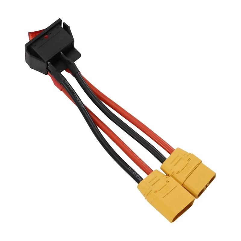 3CGRO-XT90 Plug 30A High Load Electronic Switch Power On-Off Switch For RC Drone For UAV Battery ESC Connections