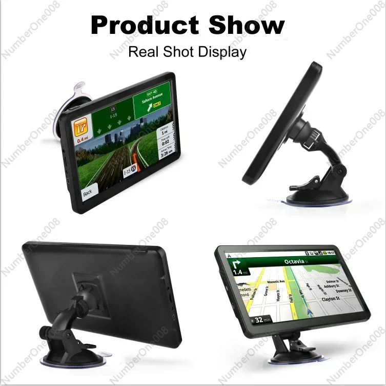 9 Inch GPS Navigator Convenient Car Navigator Easy To Install FM Transmitter with High Definition Large Screen Clear