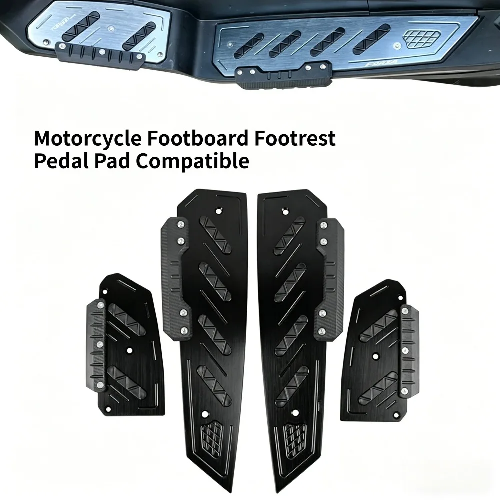 

Motorcycle Footboard Footrest Pedal Pad Compatible for Honda Forza 350 NSS350 2018-2024