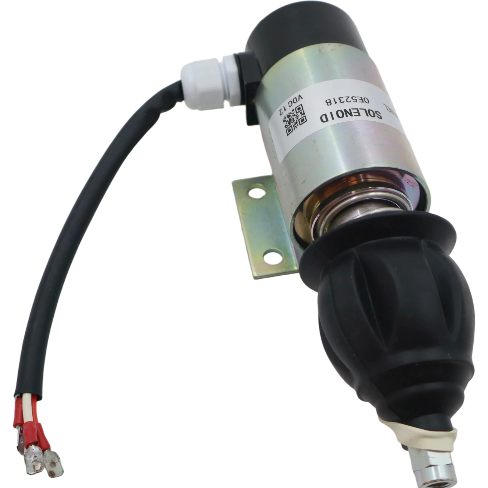 0E52318 12V Solenoid valve Compatible for  Perkins 2006 3008 3012 For Volvo Diesel Engine