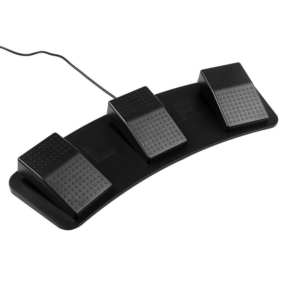 

FS23-P игровой коммутатор USB, тройной ножной переключатель, ножная педаль, фотоэлектрический переключатель для захвата изображений, управления музыкой и играми