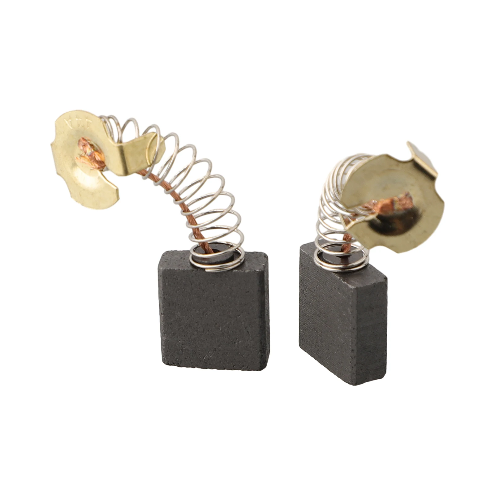 Replacement Part Carbon Brushes Motorcycles Blowers Motor Accessories Tools Carbon + Metal For Electric Motors