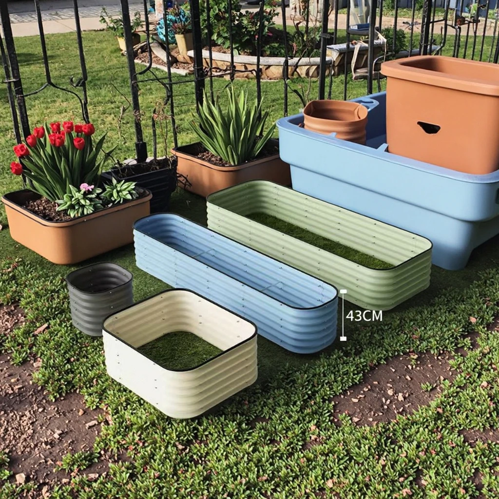 庭用金属製野菜栽培床、キャンプ用金属製野菜栽培床、植栽ボック - Bed Outdoor Camping のレビューと価格