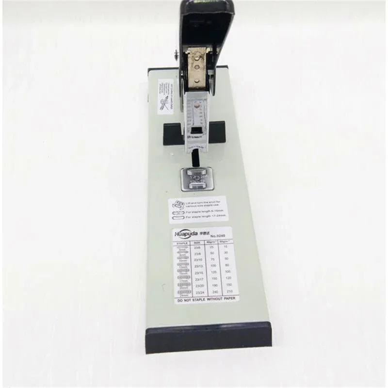 Large Capacity Paper Binding Stapler Heavy Duty Stapler Bookbinding Stapling Staples Hand Operated Stapler