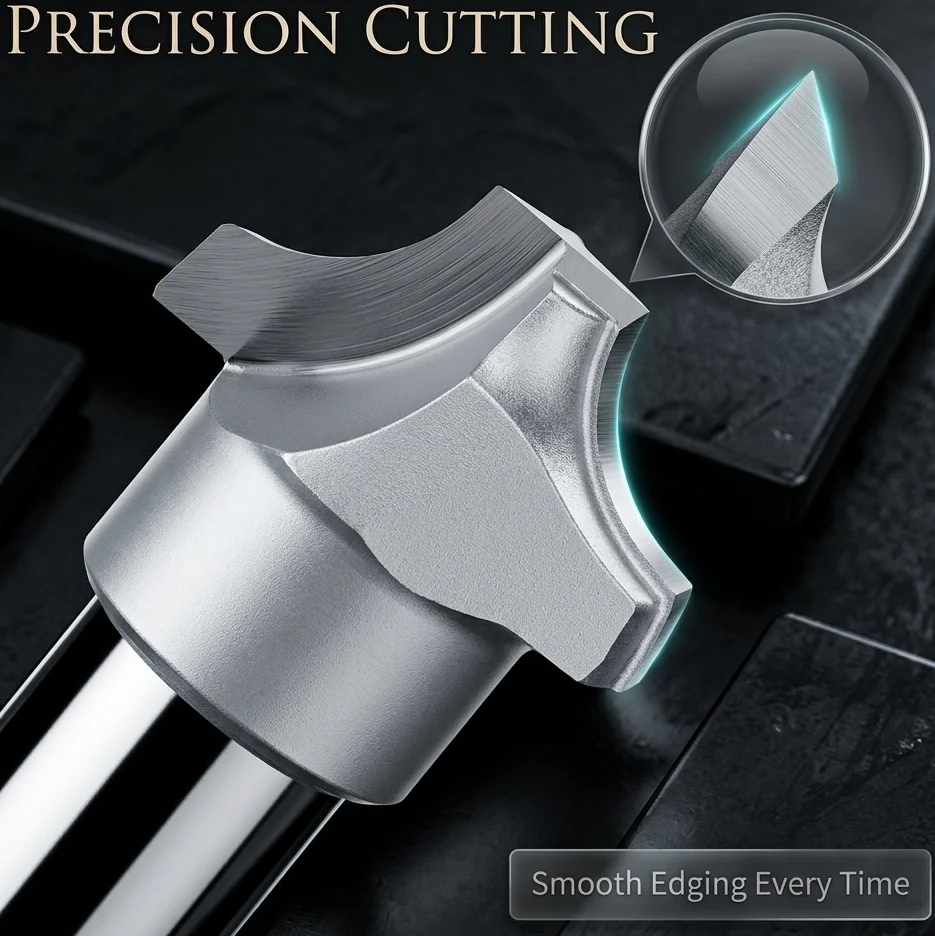 2 Flute Diamond Openwork Engraving Tools CNC Router Bits Milling Cutter Set Cabinet Door Wood Carving Line Shaping Pattern Knife