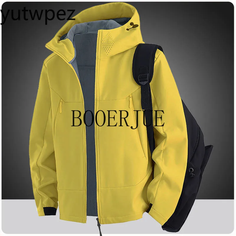 Casual Sports Jacket New Autumn Winter Softshell Jackets Outdoor Camping Hiking Clothes for Men Women Windproof Waterproof Coats
