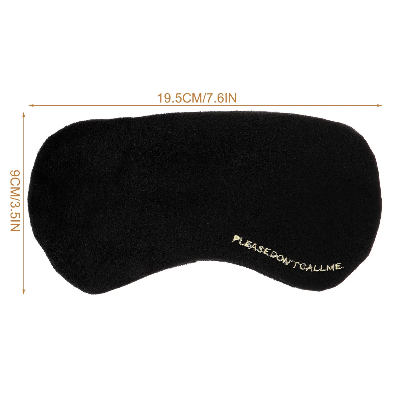 1Set Heated Eye Mask USB Powered Warming Eye Mask for Adults Deep Sleep Shading Eyepatch with Embroidery Design Hot Press