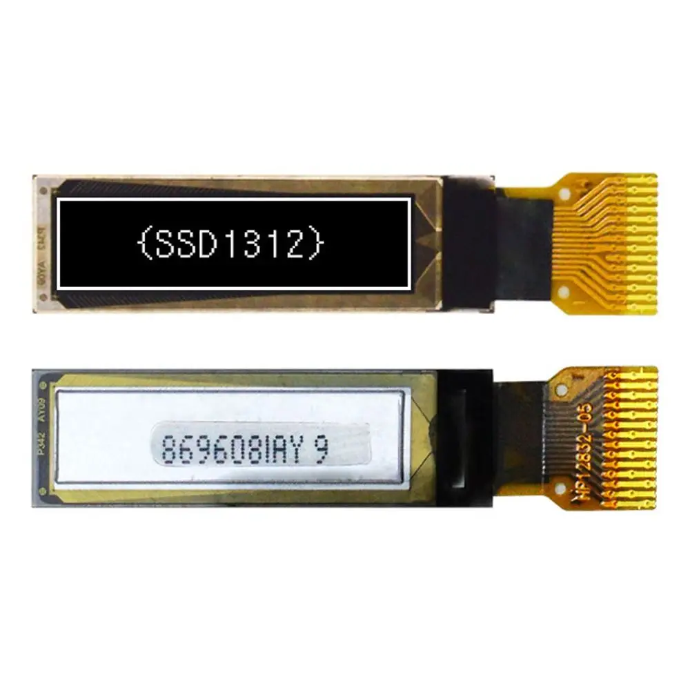 usable 0.87 inch OLED Screen Display White light 14PIN OLED Screen Board IIC drive display SSD1312 OLED LCD Display Module