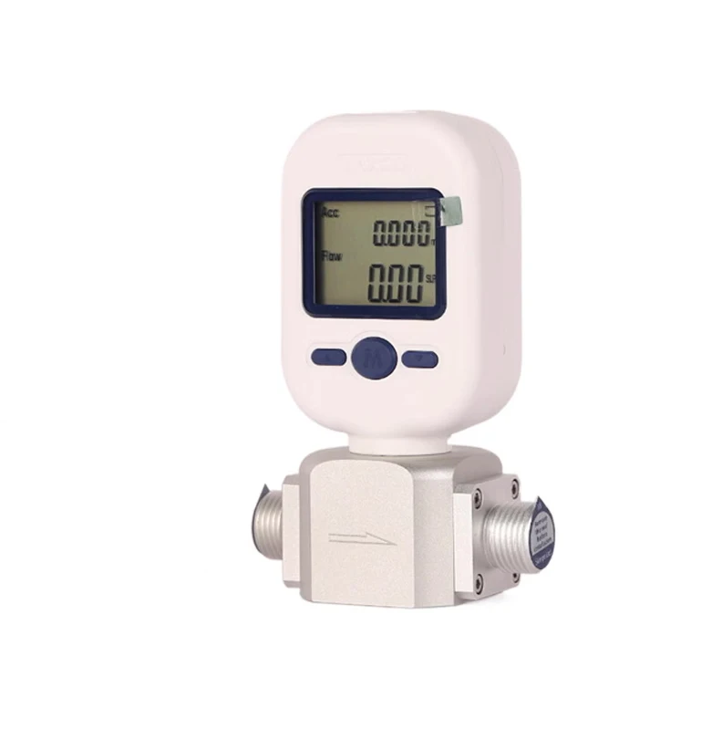

MF5712 Mass Flow Meter 0~250L/min Air Nitrogen MF5712-G-250-B-A RS485 Modbus G1/2" Flow Meter