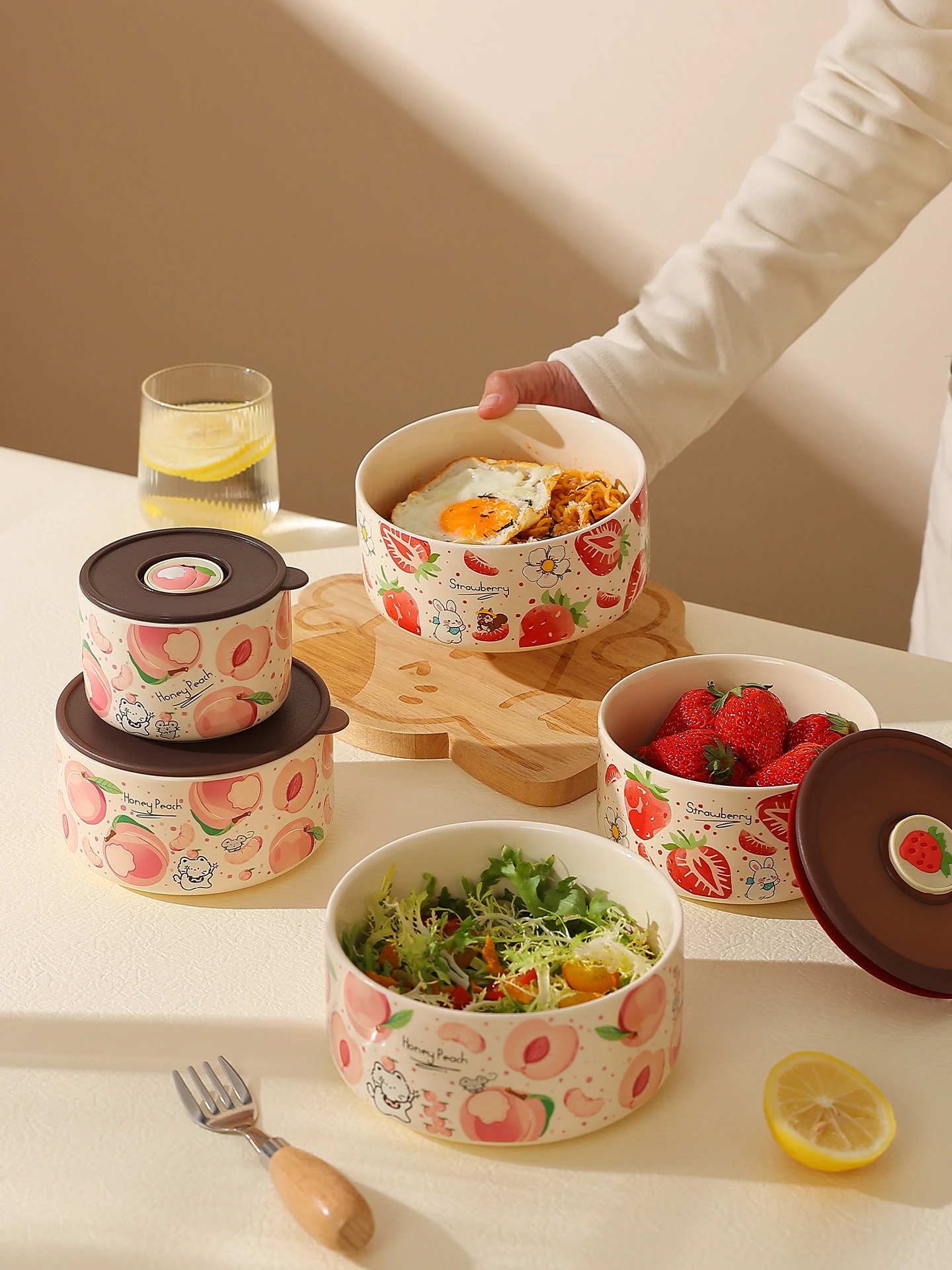 Keramik-Lebensmittelbehälter m – Food Storage Prep Containers Bewertung und Preis