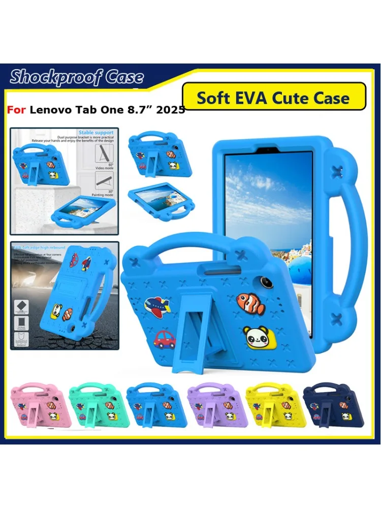 Etui na tablet Lenovo Tab One 8,7 cala 2025 TB305FU Lenovo Tab K9 Tablet 8,7 Tablet Kids Child Safety Shockproof Student Cover — 2