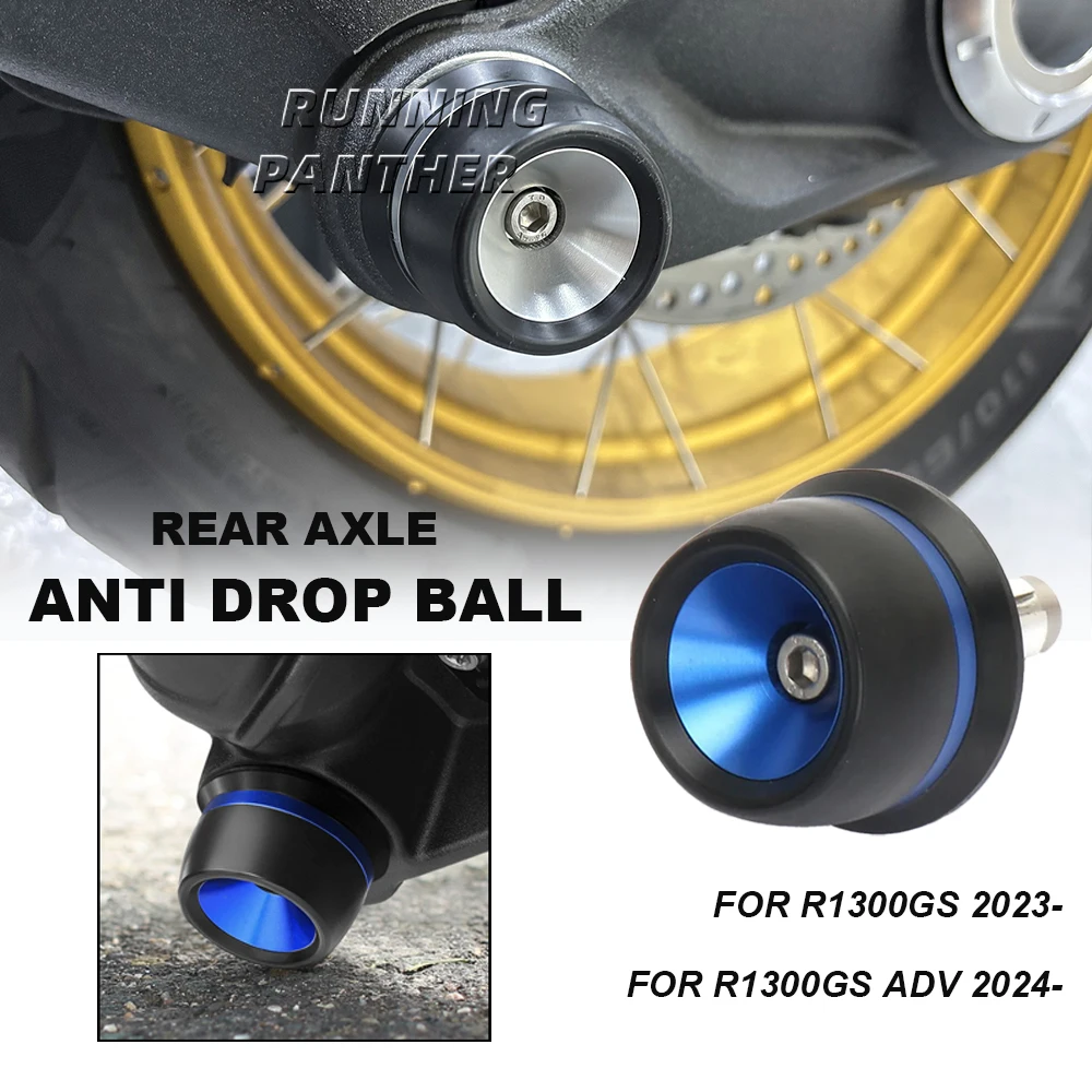 

For BMW R1300GS R1300 GS R 1300 GS Adventure 2023-2025 NEW Motorcycle Accessories Rear Wheel Axle Crash Sliders Fall Protection