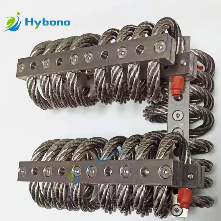 Container Transport Kompressor Vibration Stoßdämpfung Drahtseil Isolator