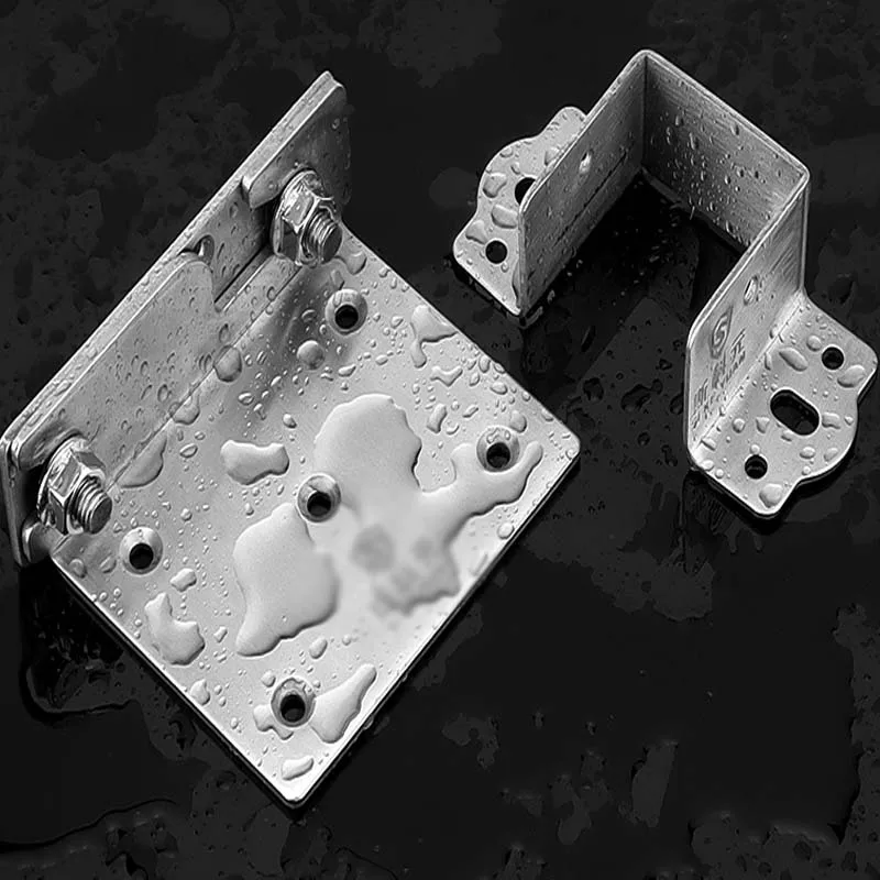 Thickened L-shaped corner code reinforcement angle iron fixing bracket furniture repair and reinforcement connectors.