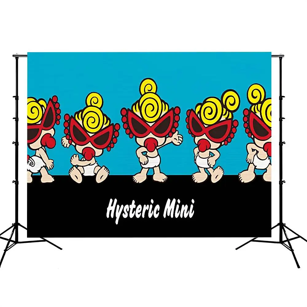 H-HYSTERIC MINI الملونة العلم الجدار شنقا البوهيمي جدار راية ماندالا ديكور فني داخلي