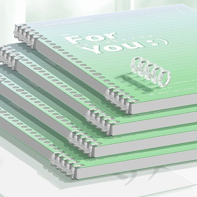 4Pcs Lose Blatt Notebook 26 Loch Bindemittel Notebook Nachfüllbare Bindemittel Notebook Dropshipping