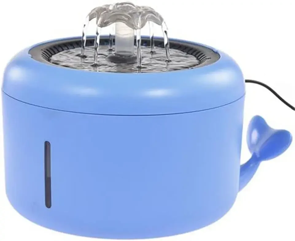 

Pet Water Fountain Water Dispenser Filter Drinking Bowl Motion Activated Dog Cat Supply