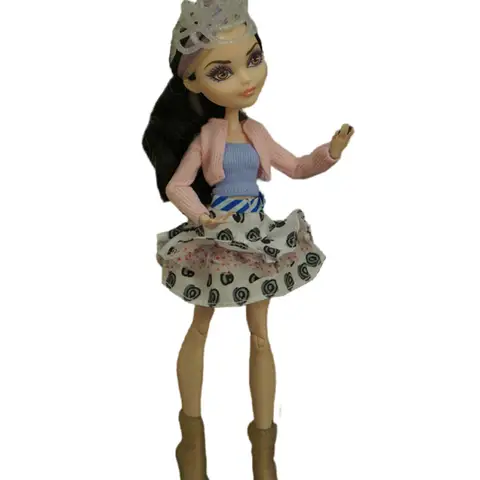 Dockdrottningar Kvalitetsklänning Monstering High Dockkläder Set Mjuka Vardagskläder Handgjorda Kläder Outfit Docktutu Klänningar 10 best sales Monster High-tillbehör - №10