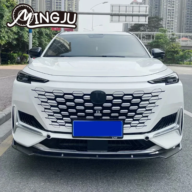 For Chang An Unik Uni k 2021 2022 2023 2024 Car Universal Front Shovel Duck Lip Bumper Windproof Spoiler Accessories