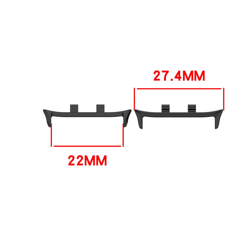 

1pair connector For Honor Watch X5 metal Adapter to 22MM universal watchband strap accessories
