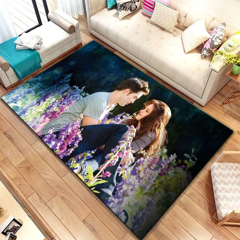 Film Art Twilight HD Printed  Area Large Rug ,Carpet for Living Room Bedroom Sofa Decoration, Non-slip Floor Mats dropshipping