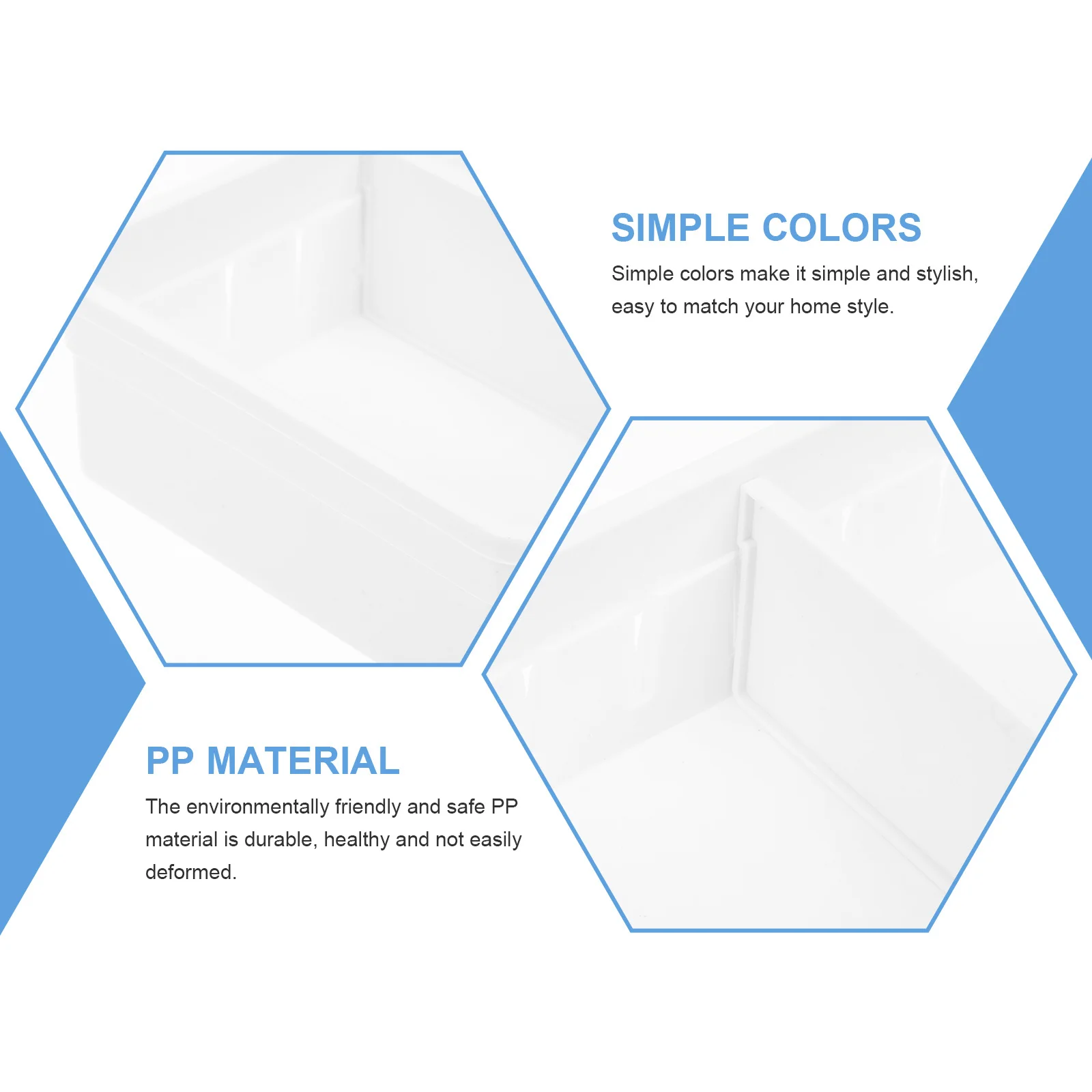 

4pcs Drawer Storage Cutlery Tray Pp Material Kitchen Organizer For Forks Spoons Chopsticks Tableware Container Small Space