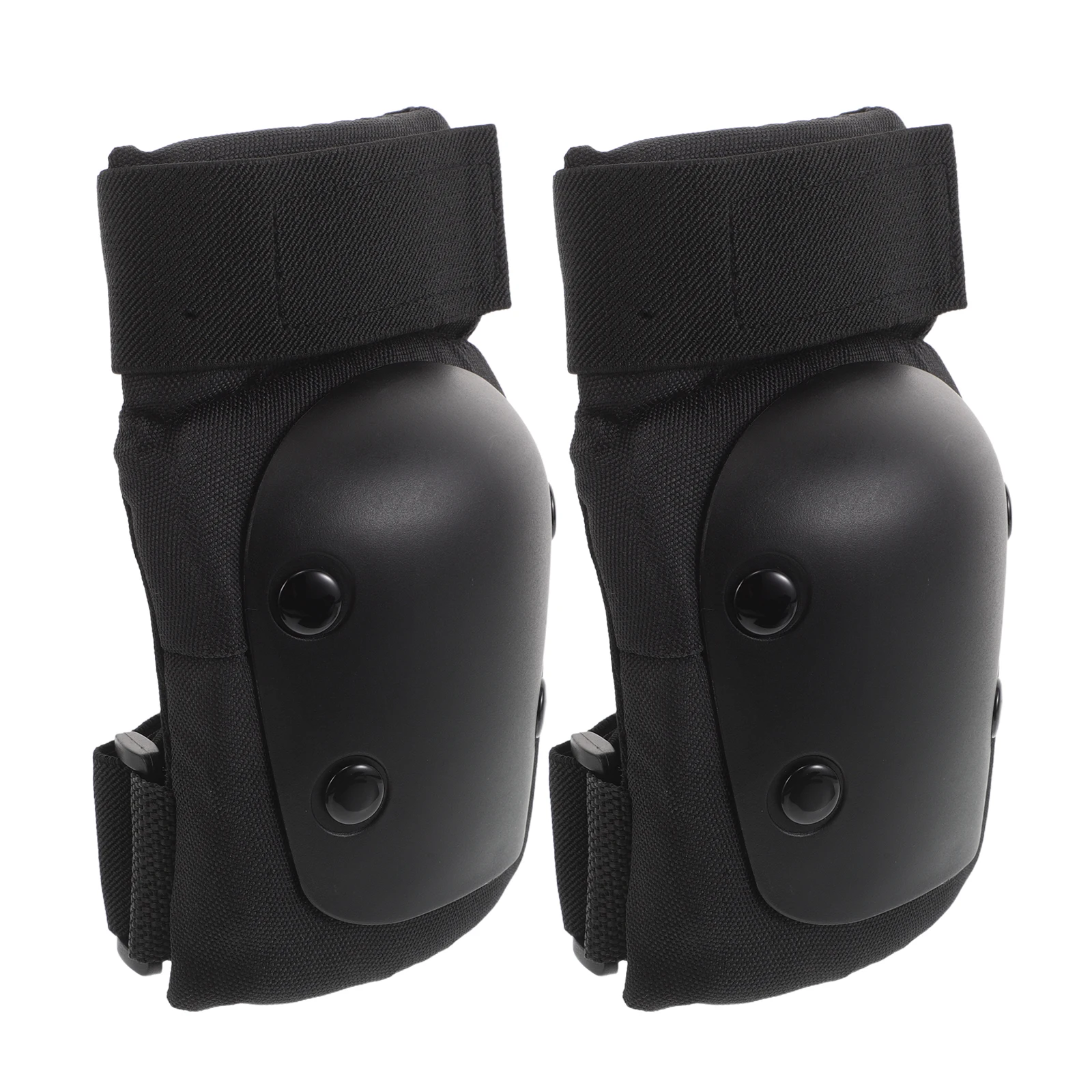 

1 Pair Elbow Pads Kids Skateboarding Black Soft Durable Spandex Pe Eva Adjustable Wrist Guards Roller Skating Outdoor Sports