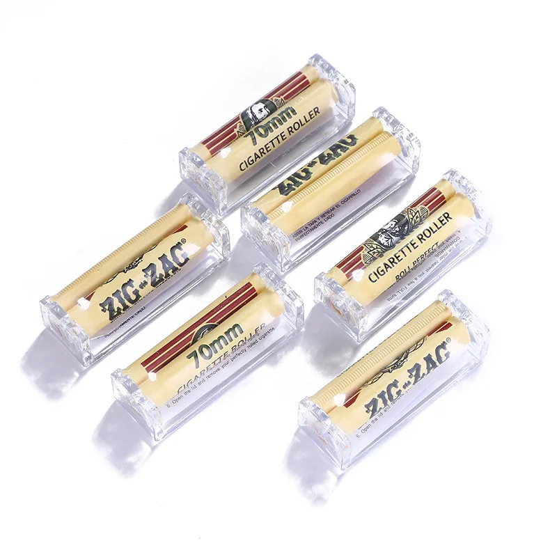 

Plastic Old Man 70/78MM Manual Cigarette Roller Portable Tobacco Maker Equipment Plastic Winder Roll Tobacco Cigar