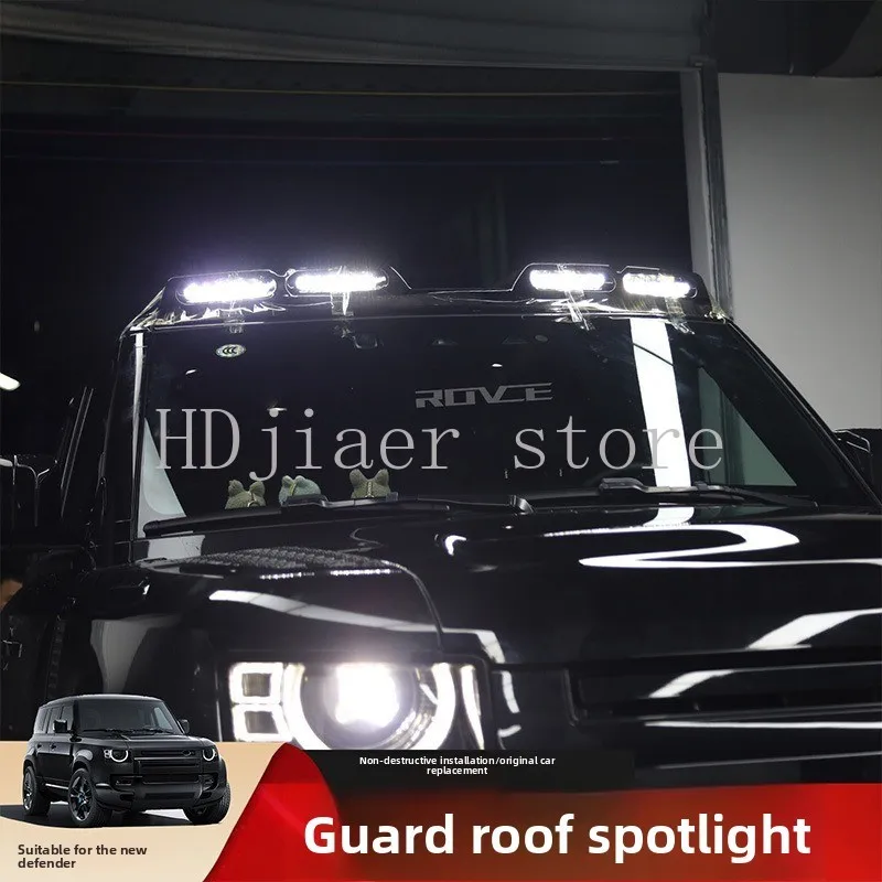 

For 2020-2026 Land Rover Defender 90 110 130 Roof Spotlight Four Eyes Roof Light