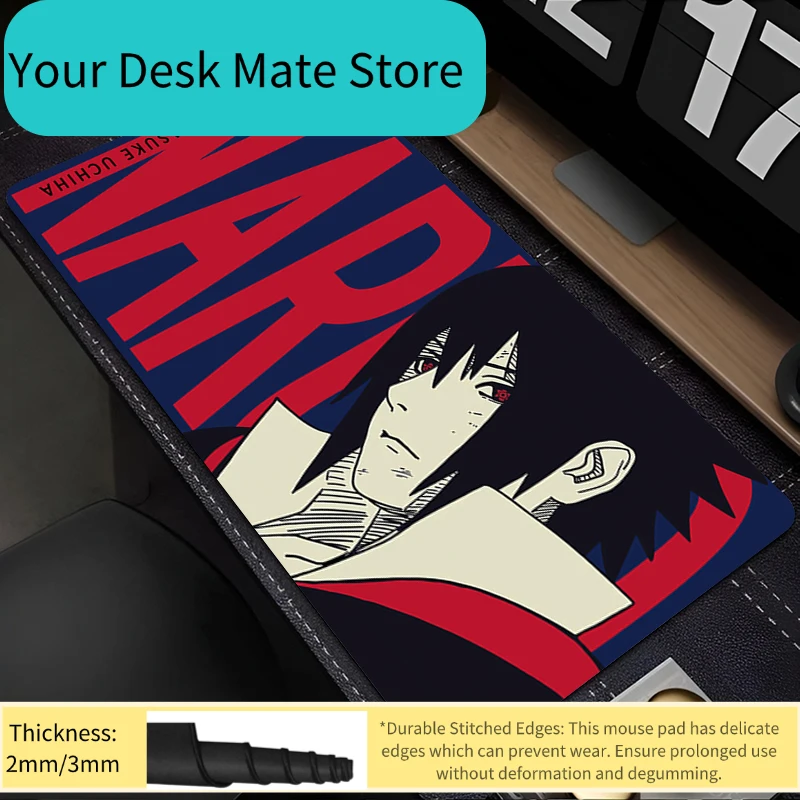

Mouse Pad Naruto Sasuke Gamer Notebook Games MousePad xxl HD Print Keyboard Pad Large Mousepad Mouse Mat Gaming Desk Mat