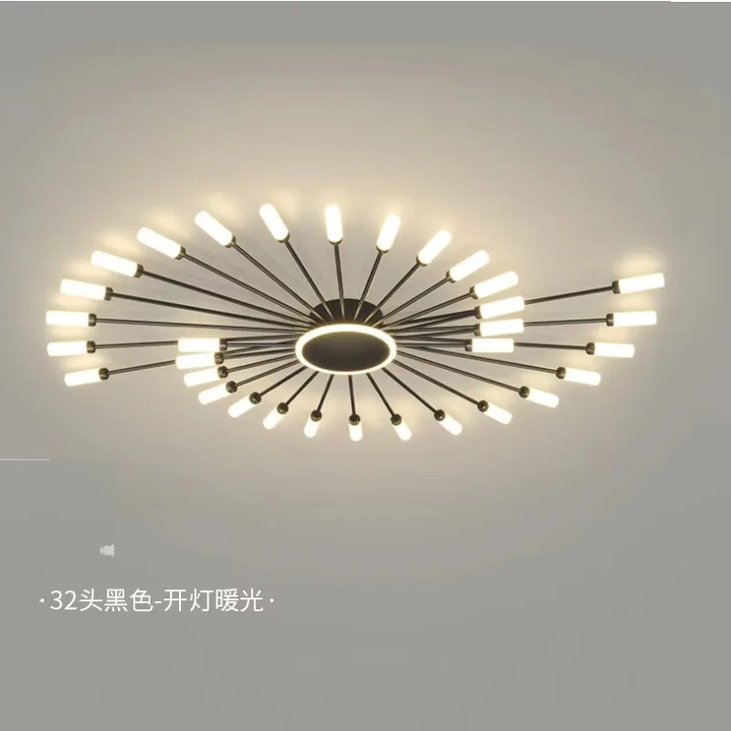 32 lamp holder rotating ceiling light