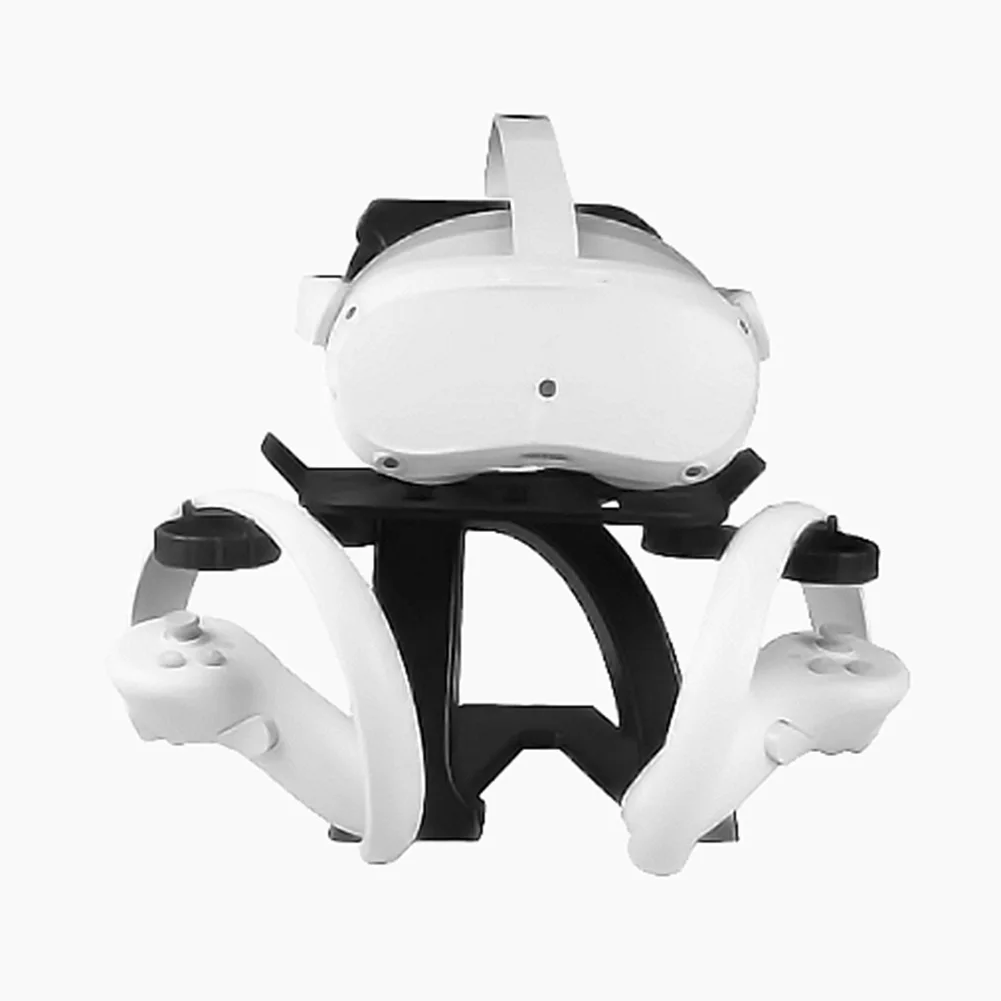 VR Headset Stand For PICO NEO3 NEO4 Oculus Quest1/2 Headset Display Holder Game Controller Storage Stand