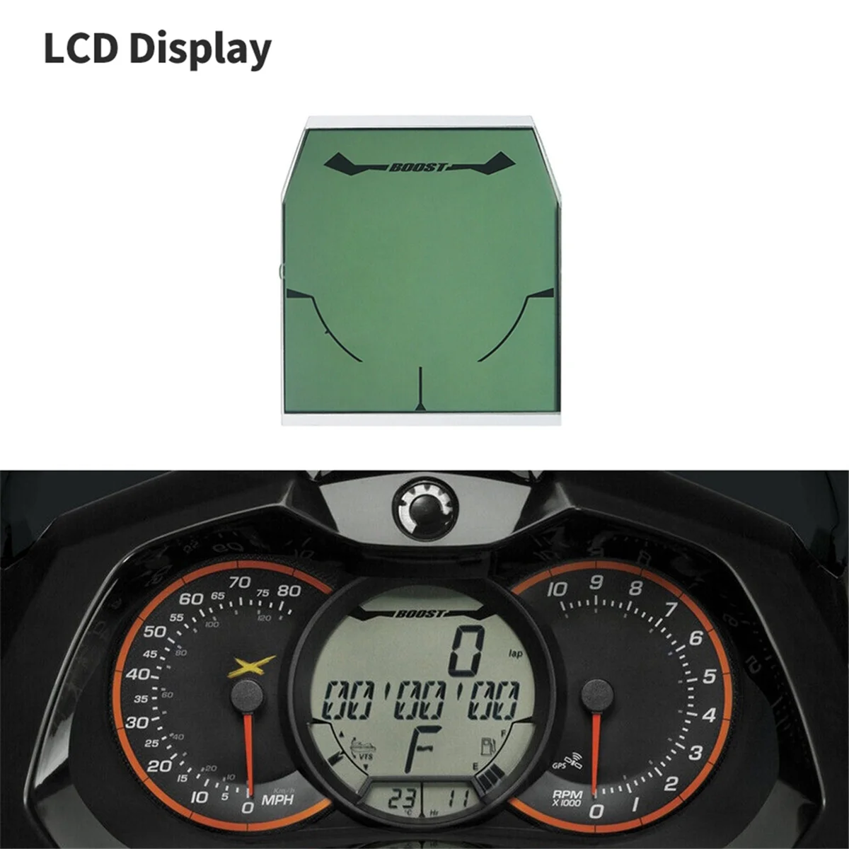 LCD Green Gauge Instrument Cluster for Sea-Doo Rxt-X 260 300 278002716