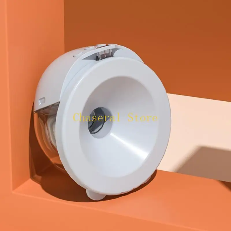 E7CE Electric Breast Hand Wearable Automatic Breast Cup Baby Milk Collector USB Rechargeable