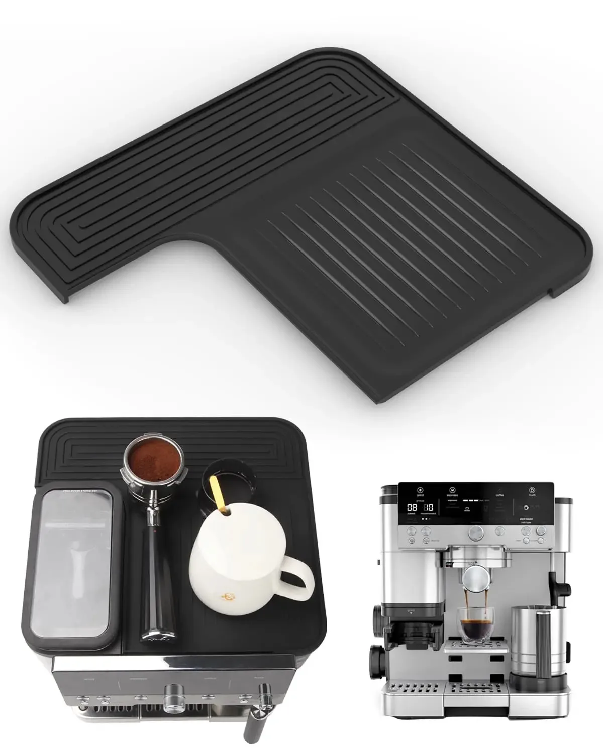 

Top Mat for Ninja Luxe Espresso Coffee Machine ES601 605 Anti-Slip Waterproof Cafe Pad Accessories