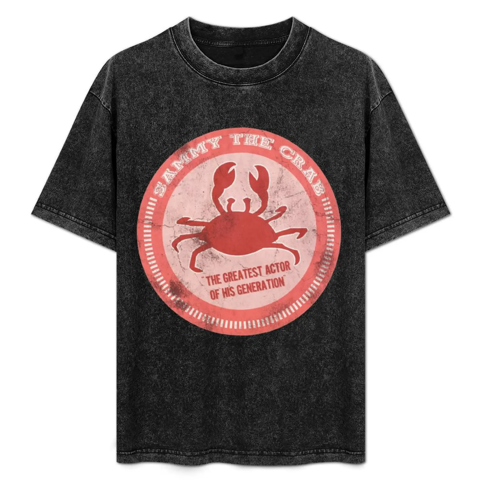 

Sammy the crab Fitted T-Shirt Independence Day Short Sleeve T-Shirt