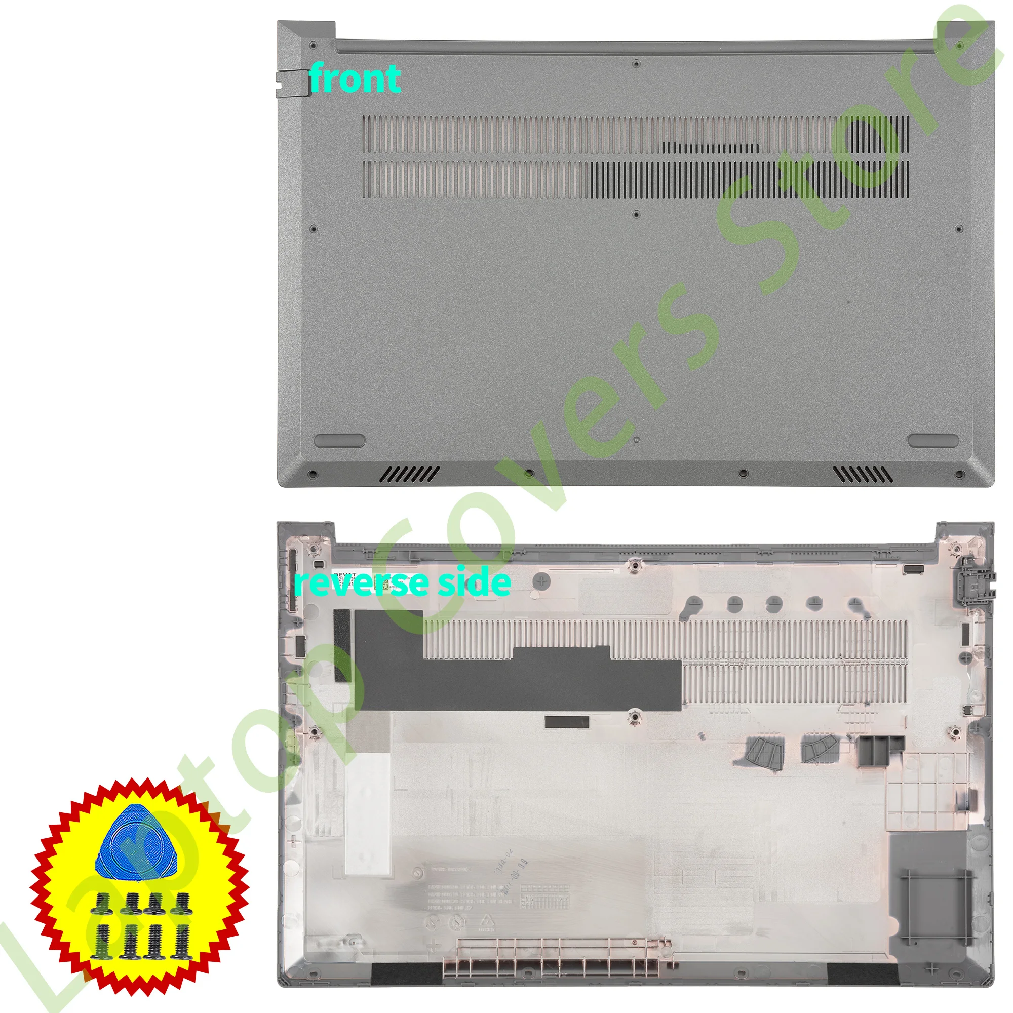 Imagem -06 - para Thinkbook 15 g2 Itl São Cobre Lcd Capa Traseira 5cb1b34808 Moldura Frontal 5cb1b34809 Dobradiças Hingcover Inferior Substituir Novo