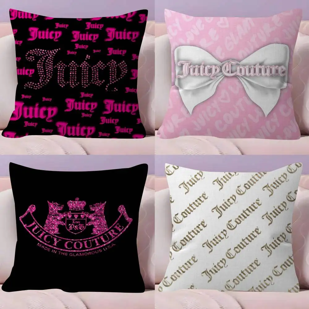 Fashion brand J-Juicy C-Couture   Pillow Gift Home Office Decoration Bedroom Sofa Car Cushion Cover case 45x45