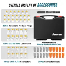 12-in-1 Network Tool Kit for Ethernet and LAN Repair #6