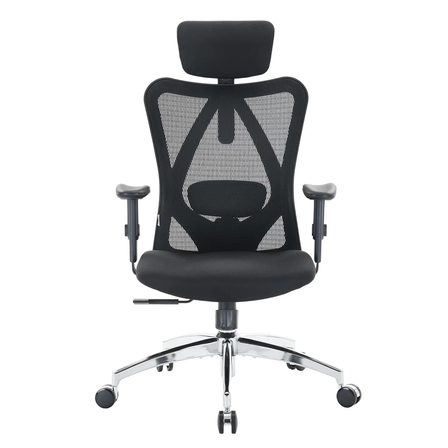 M18 Ergonomic High Back Mesh Office Chair, Adjustable Headrest & Lumbar Support, 330lbs Weight Capacity, Customized